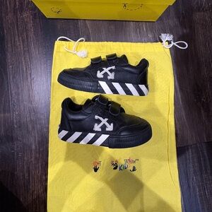 Kids off - white sneakers